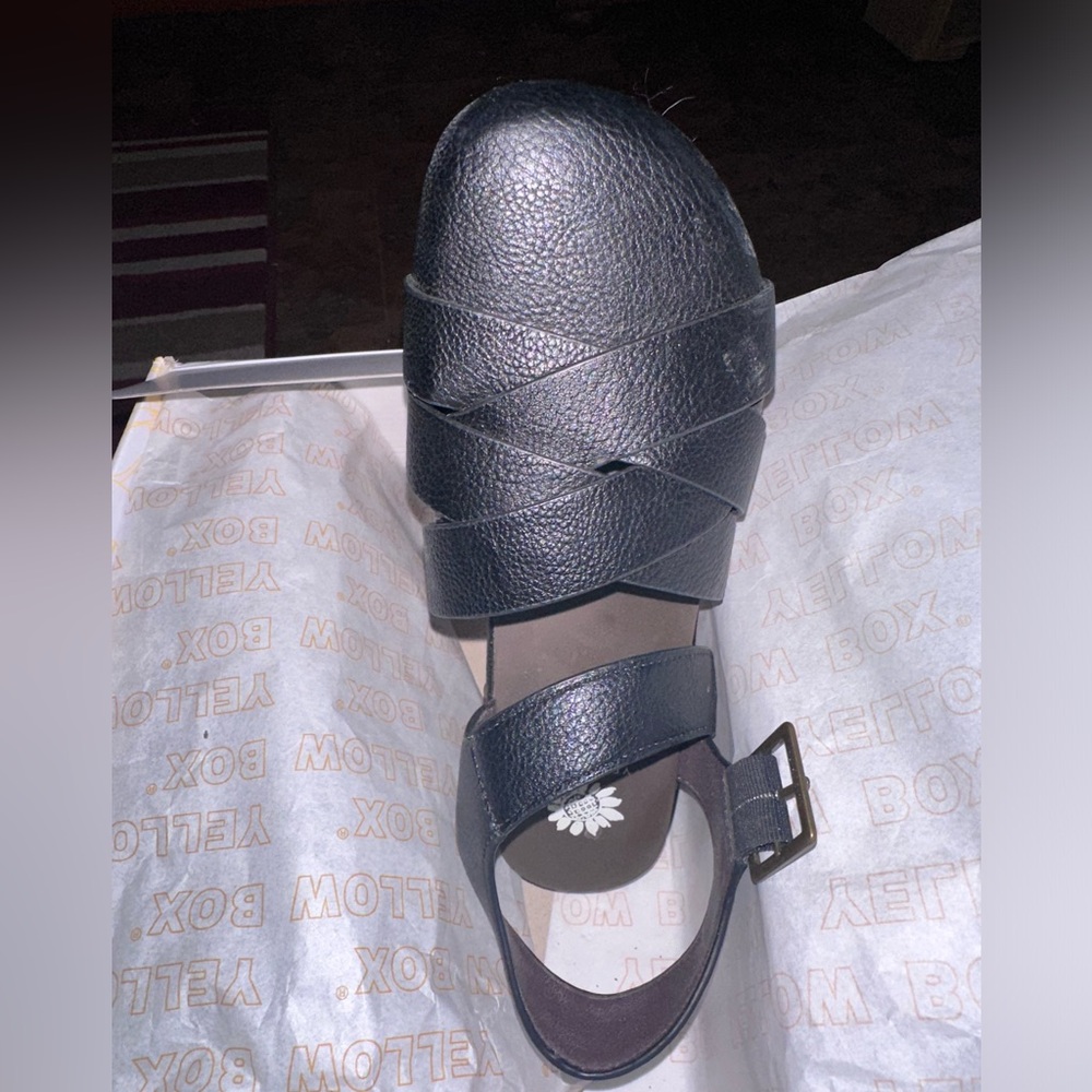 Yellow Box Sandals